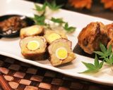 ポテト&うずら卵&キムチの肉巻き作り方9写真