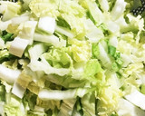 簡単安くて旨い♪鮭の中骨缶と白菜の卵とじ作り方2写真
