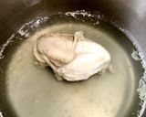 ピリ辛酢ダレ☆鶏むね肉も圧力鍋で簡単〜作り方3写真