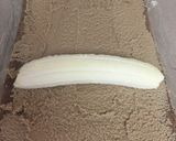 SwansDownチョコバナロールケーキ作り方12写真
