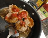 パセリたっぷりハンバーグ☆卵不使用作り方9写真