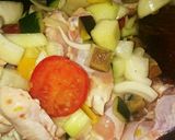 夏野菜♪トマトチキンカレー♪作り方2写真