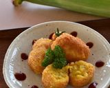 寒天ジュレかけ☆くず粉のコーンテリーヌ作り方9写真