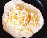 チーズとろりんフライパン焼きチーズナン作り方10写真