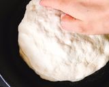 チーズとろりんフライパン焼きチーズナン作り方11写真