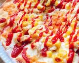 チーズとろりんフライパン焼きチーズナン作り方22写真