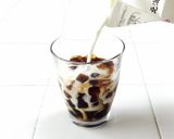 コーヒー氷でアイスラテ（クラッシュ氷）作り方9写真