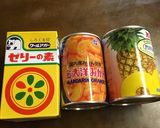缶詰で作るパインとミカンのゼリー作り方1写真