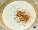 濃厚「ほうじ茶プリン CHOCOソース」作り方3写真
