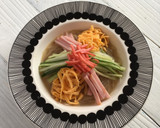 ところてんのゴマダレ冷やし中華風作り方4写真