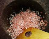 ごぼうと豚ひき肉のの甘辛炒め!作り方1写真
