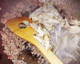 ごぼうと豚ひき肉のの甘辛炒め!作り方2写真