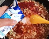 トマトミルクのワンポットパスタ。作り方5写真