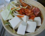 インスタント味噌ラーメンで簡単チゲ！作り方3写真