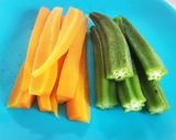 《幼児食》親子で一緒に♫鶏肉の野菜ロール作り方2写真