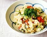 ミニトマトの炊き込みごはん作り方4写真