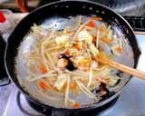 あんかけ かた焼きそば １人前150円～作り方18写真