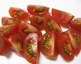 野菜ジュースde和風とろろトマトリゾット作り方1写真