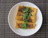 油揚げの豚ひき肉焼き作り方6写真