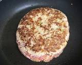 簡単☆野菜ジュースde大きなハンバーグ作り方6写真