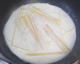 ワンパン☆クリームパスタ作り方1写真