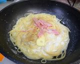 ワンパン☆クリームパスタ作り方2写真