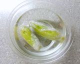 蒸し茄子のポン酢ジュレがけ（介護食）作り方3写真