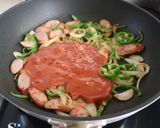 名古屋名物 簡単スキレット鉄板ナポリタン作り方6写真