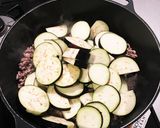 ナスとひき肉の簡単炒め煮作り方4写真
