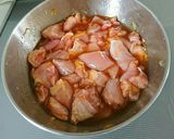 給食レシピ★鶏肉のオレンジ焼き作り方2写真