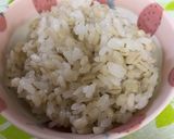 匂いと味が気にならないもち麦ご飯炊き方♪作り方6写真
