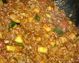 蓮根でキーマ風カレー作り方7写真
