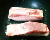 【楽々30分】フライパン1つで豚の角煮♪作り方1写真