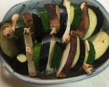 夏野菜のチーズ焼き作り方1写真