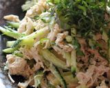 レンジで簡単♪鶏ささみ＆きゅうりの和え物作り方7写真