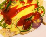 鶏むね肉のピザ風作り方6写真
