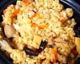 もち麦入り五目炊き込みご飯 *ﾟ作り方3写真