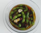 枝豆のニンニク醤油漬け作り方3写真