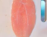 【お弁当OK】ささみの梅しそ巻き作り方1写真