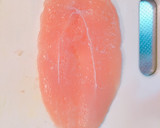 【お弁当OK】ささみの梅しそ巻き作り方1写真