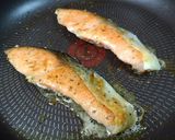 大葉でさっぱり!!鮭のムニエル作り方4写真