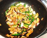 鯖とたっぷり野菜☆柚子胡椒和風パスタ作り方6写真