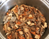 実家の鶏肉とごぼうの混ぜご飯作り方9写真