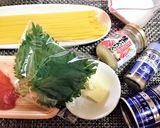夏に！【明太ガーリックのスタミナパスタ】作り方1写真