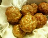✿高級中華料理店風❀ジャンボ✿肉団子作り方4写真