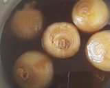 小玉ねぎ丸ごと煮作り方3写真