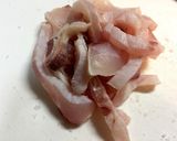 湯引き鯛の塩柚子皮おろしカルパッチョ作り方3写真