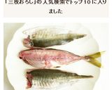 あじの捌き方　三枚おろし作り方7写真