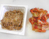 サクッとお揚げの中ゎキム納豆(￣＾￣*)作り方1写真