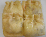 サクッとお揚げの中ゎキム納豆(￣＾￣*)作り方3写真